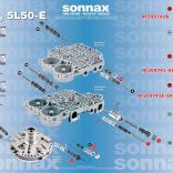 Ремонтные комплекты Соннакс (Sonnax) для клапанной плиты 5L40E /5L50E