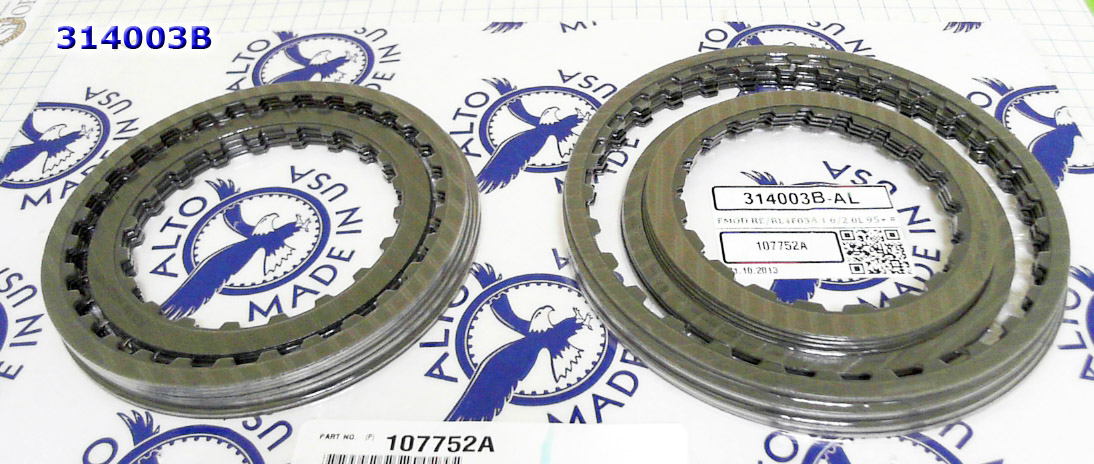 Комплект Фрикционов, RE/RL4F03A 1.6/2.0L 1995-up