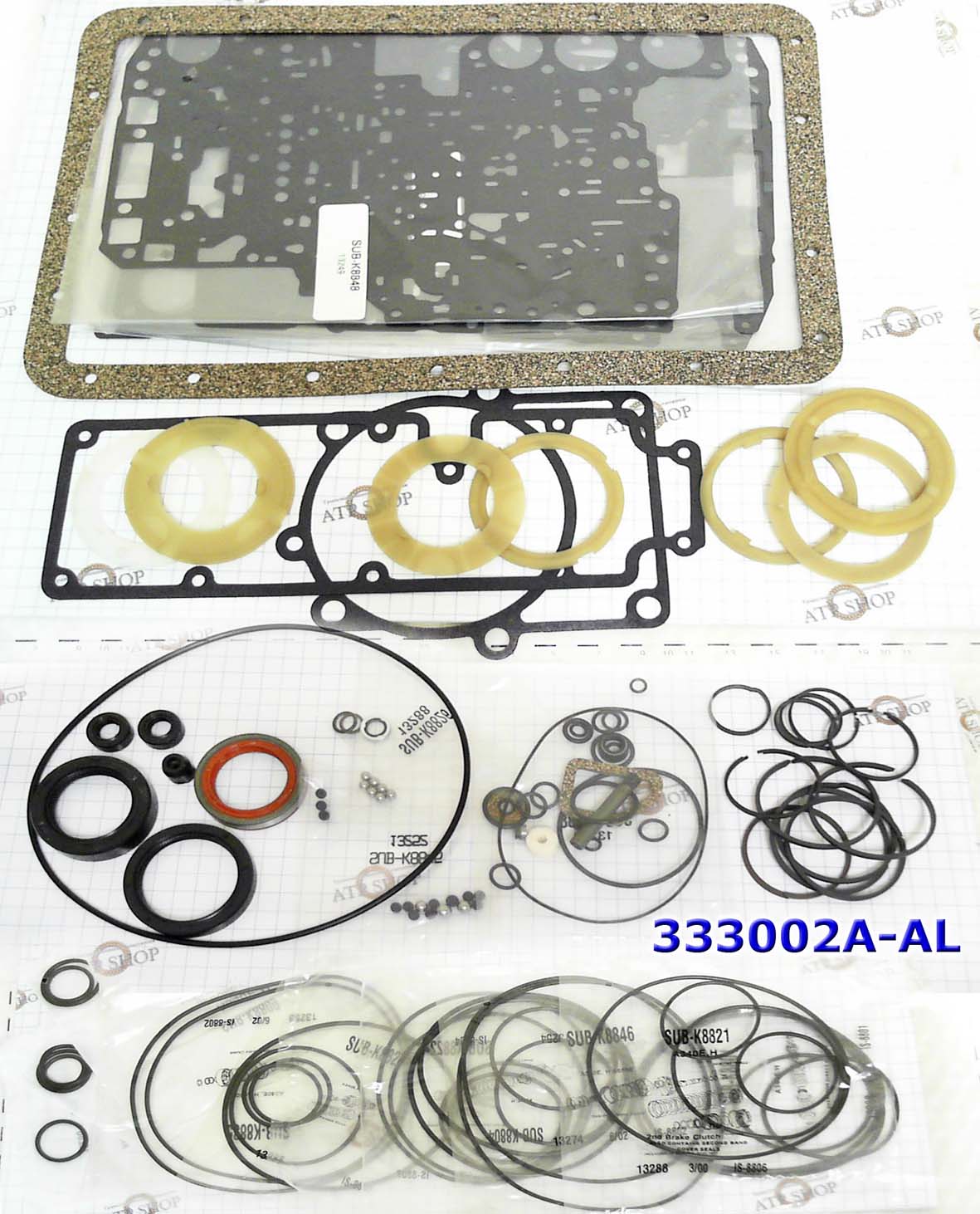 Комплект Прокладок и Сальников (Ремкомплект\ Оверол кит\ Overhaul Kit), A340E/H/A343F 1985-99