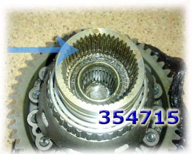 Дифференциал, Differential, TF80-SC/TF81-SC, MAZDA AWD(16 Bolt) 2005-Up,