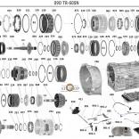 АКПП VW 09D, TR-60SN (Каталог деталей)