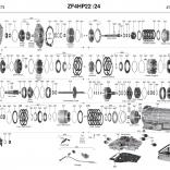 ZF 4HP22 /24 (Каталог деталей АКПП, быстрая загрузка )