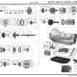 Каталог деталей ZF 8HP