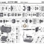 АКПП 700R4 / 4L60E / 4L65E (Каталог деталей)