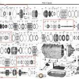 АКПП 5L40E (5L50E) Каталог деталей - (высокое разрешение)