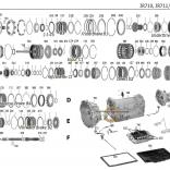 Каталог деталей АКПП RE7R01A/B JR710E, JR711E
