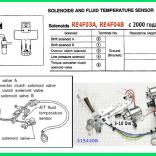 Прозвонка сопротивления соленоидов RE4F04