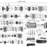 АКПП А750F/ Е (Каталог деталей)