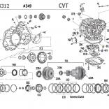Каталог деталей CVT К310-311-312