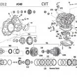 Каталог деталей CVT К310-311-312