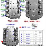 гидроблоки - соленоиды  F5A51, A5HF1, A5GF1