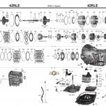 АКПП 42RLE (Каталог деталей)