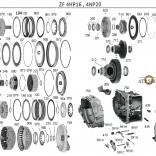 АКПП ZF 4НР20 (4НР16) Каталог деталей запчасти для ремонта