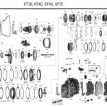 АКПП 6F35 (Каталог деталей)