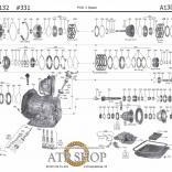 АКПП А130/ А131/ А132 (Каталог деталей)