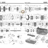 АКПП A340 / A341 / A343 (Каталог деталей)