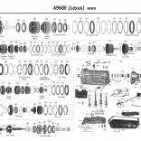 АКПП А960Е Лексус Тойота (Каталог деталей)