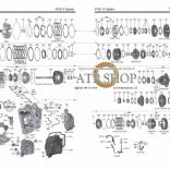 АКПП AW 50-40 / AW 50-42LE (Каталог деталей)