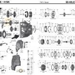  Каталог деталей АКПП AW60-40LE / -42LE / -41SN (AF13, AF17)