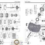 АКПП 42LE/ A606, (Каталог деталей) - быстрая загрузка
