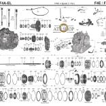 F4E-AT, F4A-EL Ford/Mazda (Каталог деталей - высокое разрешение)
