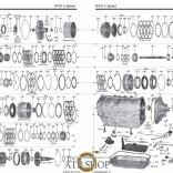 Каталог деталей АКПП 5L40, 4L40E
