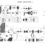 Каталог деталей вариатора CVT с ремнем JF016/017