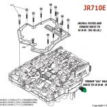 RE7R01A/ JR710E моменты затяжки болтов фильтра