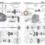 АКПП Ford/Mazda F4E, F4E-AT, F4A-EL (Каталог деталей - быстрая загрузка)