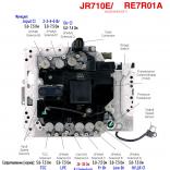 Схема Гидроблока RE7R01A/ JR710E