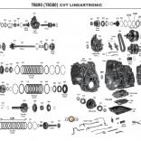 Вариатор Субару TF690/TR580 (Каталог деталей)