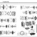 АКПП AW450-43LE (Каталог деталей) 