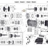 R4A51/ V4A51/ R5A51/ V5A51 (Каталог деталей)