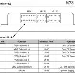 DSI-6 M78 фишка распиновка у компьютера