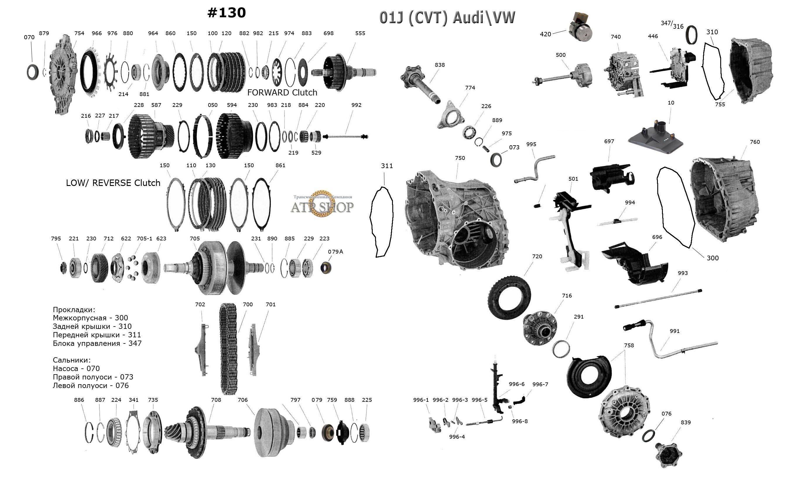Cvt j1 mitsubishi аналоги