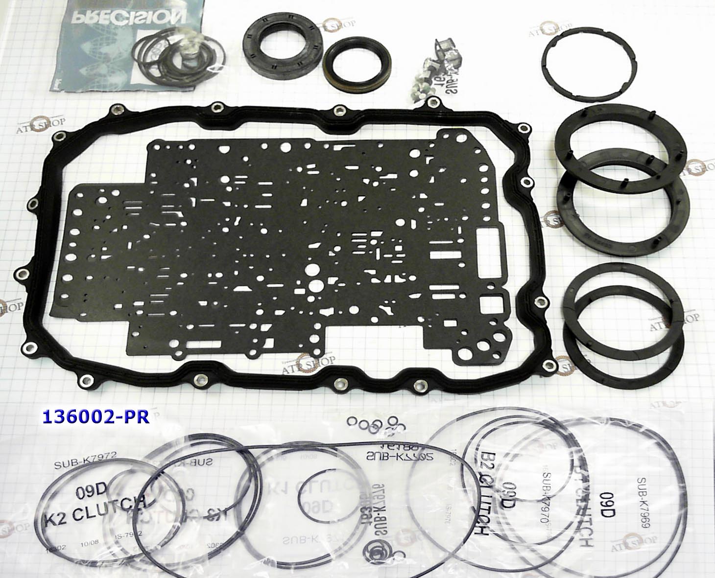 Ремкомплект\ Оверол кит\ Overhaul Kit) TR60SN/09D Touareg, Phaeton 2003-Up TRANSTEC