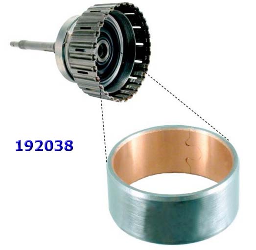 Втулка барабана К2 задняя, Bushing, 722.6 