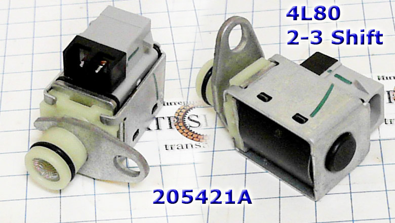 Соленоид-Электроклапан включения пакетов сцеплений (Шифт)  1-2/3-4, Solenoid Shift, 4L80E 1991-up