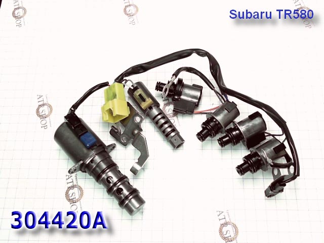 Набор соленоидов с проводкой вариатора SUBARU TR690 CVT  Solenoid set W/Harness 2009-up