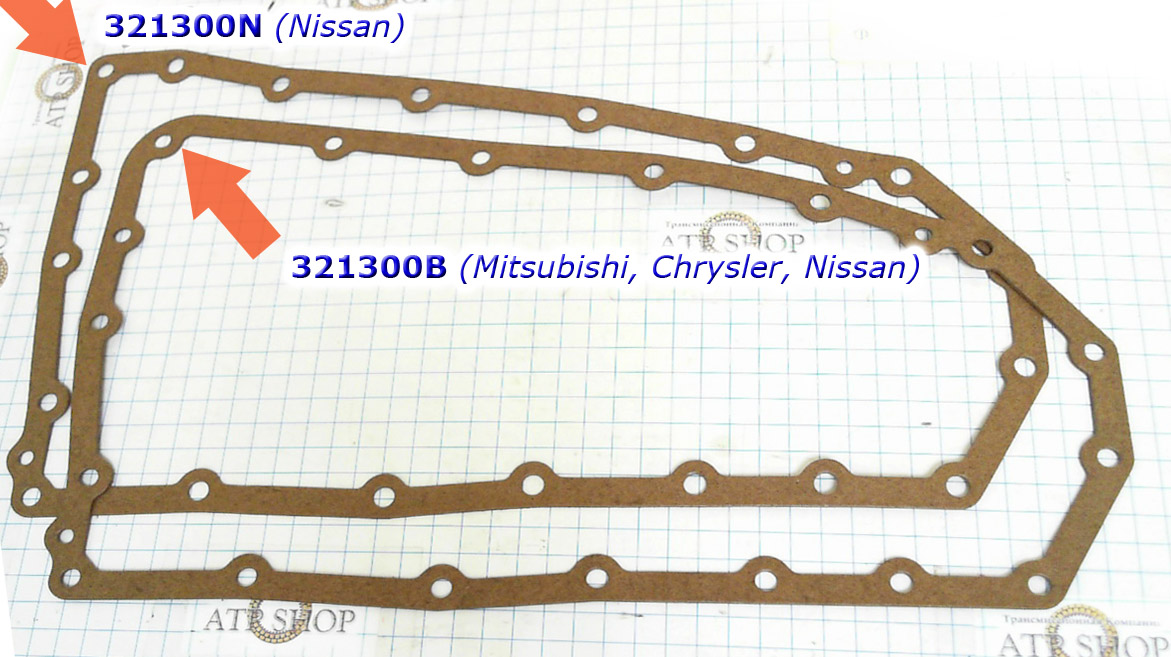 Прокладка масляного поддона, Gasket, RE0F10A/JF011E (CVT), Oil Pan,