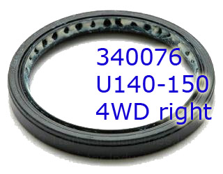 Сальник (манжета) полуоси, правый, U140/U150/A540E/A541E/U660E/U760E Axle RH (56.3x39x15) 2WD 1999-Up (OEM)