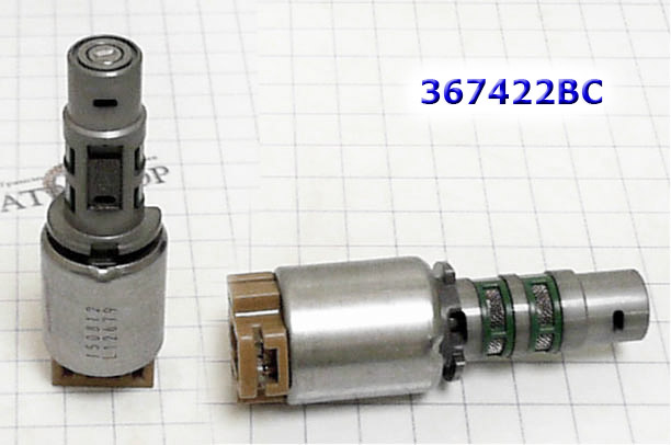 Соленоид переключающий с коричневым разъемом(общая длина 79мм), Solenoid A6LF1/ A6LF2/ A6GF1 TCC/2/6 Brake