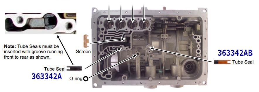 Манжета-трубка, (Center Support) R4/V4/R5/V5A51 клапанной плиты к центральному суппорту